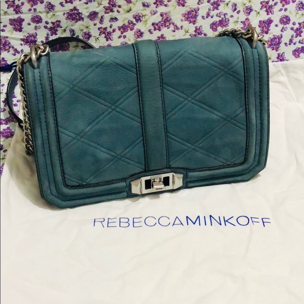 Octavia Suede Love Crossbody Rebecca Minkoff